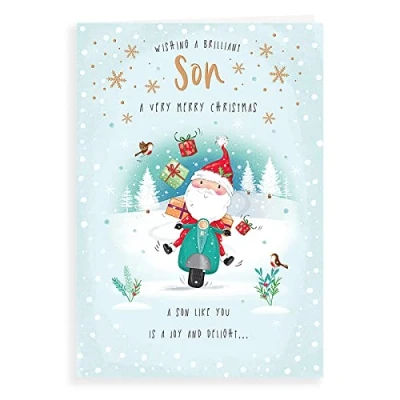 Image of Avant Garde Studios Character Christmas Card Son 9 x 6 inches