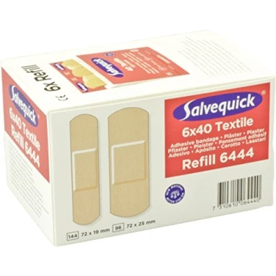 Image of Refill for SALVEQUICK ,6 packs of elastic plasters, 40 each