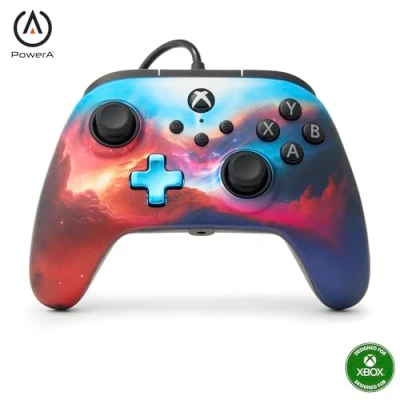 Image of PowerA Advantage wired Controller for Xbox Series XS Epoch Anomaly, gamepad, video game controller, gaming USB C, Works with One, Officially Licensed