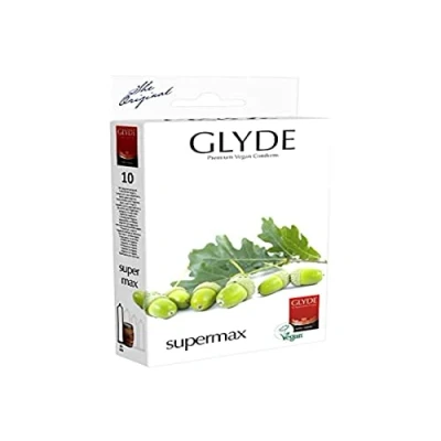 Image of Glyde SuperMAX 10 King Size Vegan Condoms