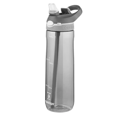 Image of Contigo Cortland Autoseal Water Bottle Large 720ml BPA Free Drinking Sports Flask Leakproof Drink Ideal for School, Gym, Bike, Running, Hiking