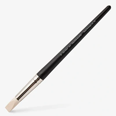 Image of Colour Shaper Flat Chisel Soft Ivory Painting Brush (Size 16)