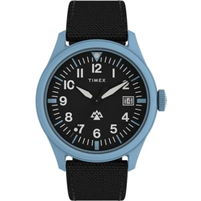 Image of Timex Men Analog Quartz Watch with Plastic Strap TW2W34300JR