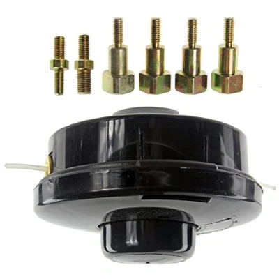 Image of Spares2go Dual 2 Line Bump Feed Spool Head for Kawasaki Strimmer Trimmer Brushcutter