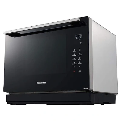 Image of Panasonic CF87 Speed Convection Oven, Grill, Flatbed, 31Litre, Two Level Cooking, Genius Sensor, 32 Auto Programmes, Easy Clean, 1000W Combination Microwave Oven