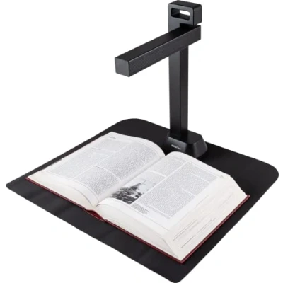 Image of IRIScan Desk 6 Pro Professional Color Document,Book Scanner,Auto Flatten &amp; Deskew,21MP,Capture 11x17in,136 Languages OCR,Text to Speech,PDF/Search,PDF/Word/Tiff/Excel,Video Distance Learning,Win&amp;Mac