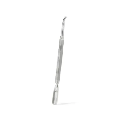 Image of KYVORA Professional Cuticle Pusher and Nail Cleaner Curved Pedicure Manicure Tool