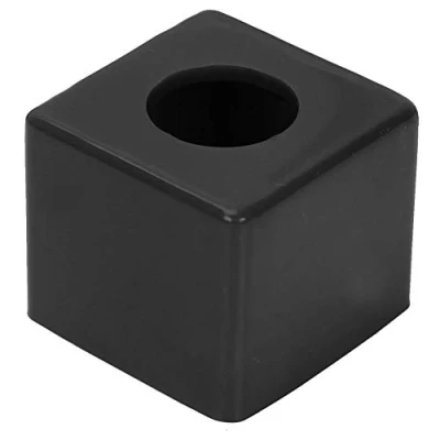 Image of Zer one Durable Chalk Holder Portable Billiards Pool Cue Accessory(Black)