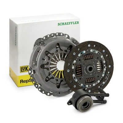 Image of DK4917ZX1A, DK4917ZX1B, Y60416490E, Y60416490F clutch LuK 622 3231 33 with central slave cylinder disc 220mm FORD: FIESTA 6, 6 Van