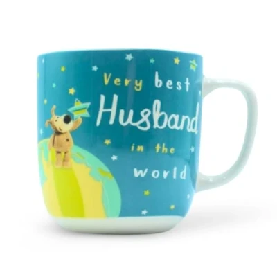 Image of Boofle Best Husband Pawsitively Peak Performance! Mug Gift Idea