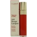 Image of Clarins Joli Rouge Lacquer Lipstick 3.5g 761 Spicy Chili
