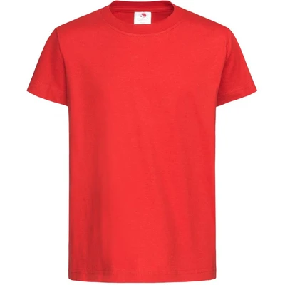 Image of Stedman Apparel Boys&#039; Classic T/ST2200 T Shirt, Scarlet Red, 9 Years (Size:Medium)