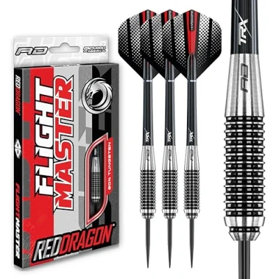 Image of RED DRAGON Megaton: 23g Flightmaster Tungsten Darts Set with Flights and Stems