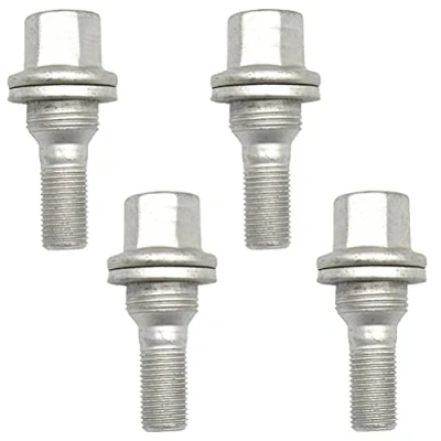 Image of Gkhowiu 4Pcs 17mm Car Wheel Nuts Flat for 206 3008 207 CC SW 508 C5 C4L 540567