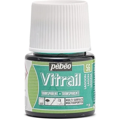 Image of Pebeo VITRAIL 45 ML Vivid Lagoon, 45ml