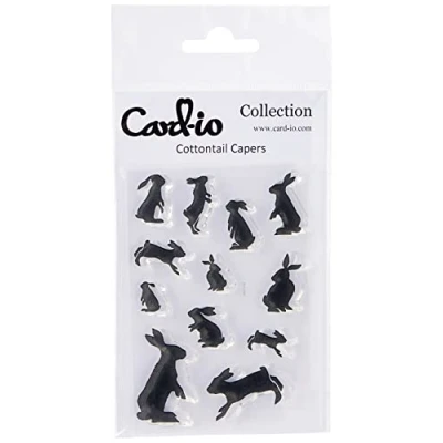 Image of Card io Cottontail Capers Clear Stamp Set, 16.3x8.4x0.3 cm