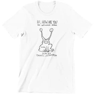 Image of KuyAteYS Hi How are You Tshirt Daniel Johnston t Shirt Black L