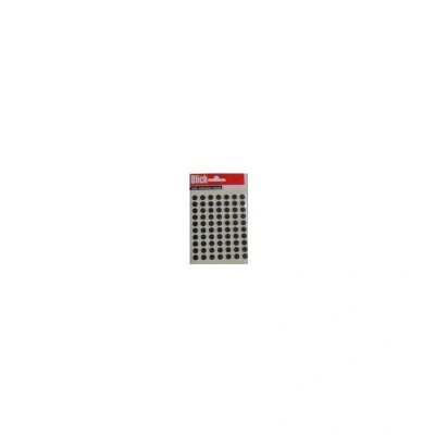 Image of Blick Coloured Labels In Bags Round 8mm Dia 490 per Bag Black (Pack of 9800) RS00175