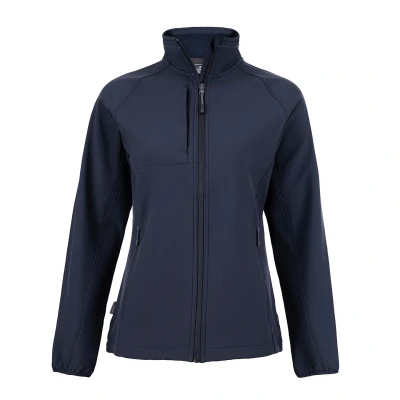 Image of Craghoppers Womens/Ladies Expert Basecamp Soft Shell Jacket (Dark Navy) Size 18 UK