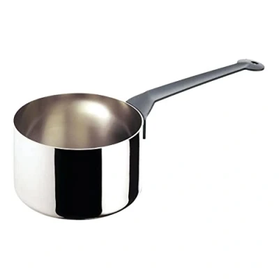Image of Alessi La Cintura Di Orione 16 cm Saucepan in 18/10 Stainless Steel