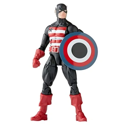Image of Marvel F4796 Legends Series U.S. Agent Action Figure 6 inch Collectible Toy, 1 Accessory, Multi