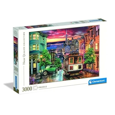 Image of Clementoni 33547 Collection Jigsaw Puzzle for Children and Adults Francisco 3000 Pieces