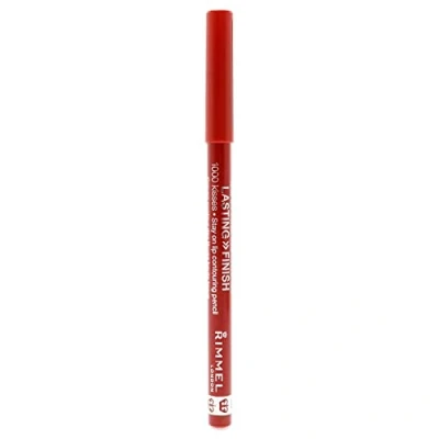 Image of Rimmel London Lasting Finish 1 Kisses Lip Liner, 21 Red Dynamite, 1.2 g, Count (Pack of 1)