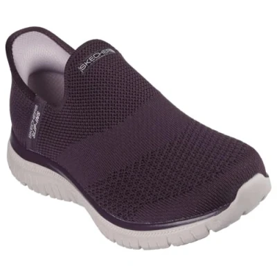 Image of Skechers Women&#039;s Virtue Sleek Sneaker, Burgundy, 5.5 UK