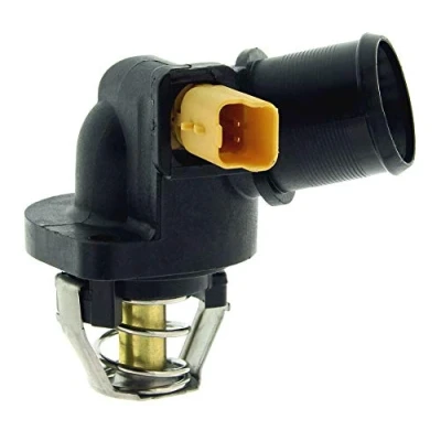 Image of 1336Z2 Thermostat With Housing Replacement For Peugeot 206, 207, 1007, Bipper, Citroen C2, C3, Nemo, Florino, Qubo