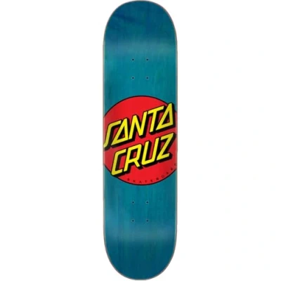 Image of SANTA CRUZ Classic Dot Skateboard Deck 8.5 x 32.2 cm Multi Coloured