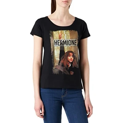 Image of cotton division Women&#039;s WOHAPOMTS230 t Shirt, Noir, M