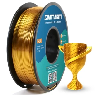 Image of GIANTARM PLA Filament 1.75mm Silk Gold,3D Printer 1kg Spool