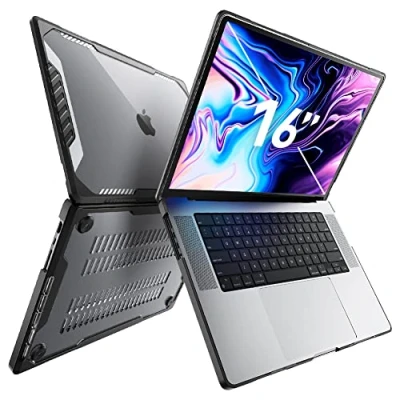 Image of SUPCASE Unicorn Beetle Case for MacBook Pro 16 Inch (2023/2021 Release) A2780 M2 / Max &amp; A2485 M1 with Touch ID (Black)