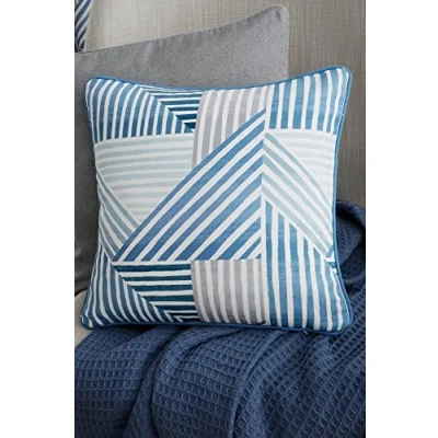Image of Fusion Campden Cushion Cover 43 x 43cm in Teal