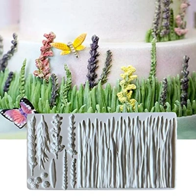 Image of Leaf Silicone Mold Rose Flower Fondant Molds DIY Cake Decorating Tools Sugarcraft Candy Resin Clay Chocolate Gumpaste Moulds (20 * 11.5 1.2CM)