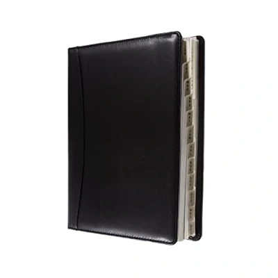 Image of Collins Elite Manager 2026 12 Month Calendar Year Planner, Week To View with Appointments Diary Black (1190V.99 26)