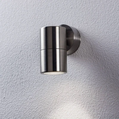 Image of Arcchio Kalel outdoor wall lamp, 1 bulb V4A stainless steel