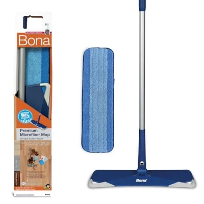 Image of Bona Premium Microfibre Floor Mop,Blue,Extra Large