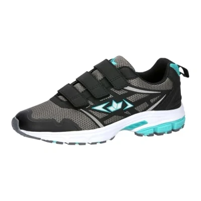 Image of Lico Unisex Pelias V Running Shoe, grau/Schwarz/türkis, 5.5 UK