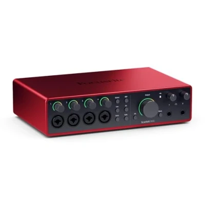 Image of Focusrite Scarlett 18i16 4th Gen USB Audio Interface, for Songwriting, Music Production, Recording, and Podcasting — High Fidelity, Studio Quality All the Software You Need to Record