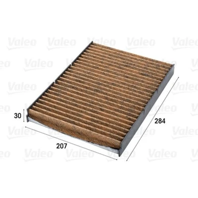 Image of JZW819653 Pollen filter VALEO 701016 VOLKSWAGEN: Golf 4, Passat B5 GP Saloon, Bora AUDI: TT Coupe, A3 Hatchback, Roadster