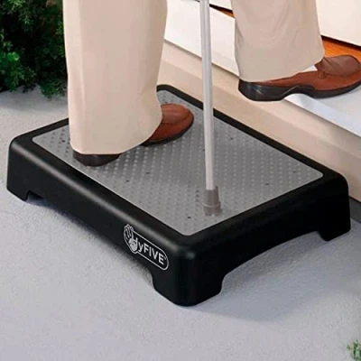 Image of Hyfive Anti Slip Outdoor Half Step Elderly Disability Aids Door Walking Platform, Stool for Steps