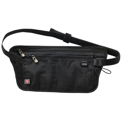 Image of Lewis N Clarks RFID Blocking Waist Stash Geldgürtel, Schwarz