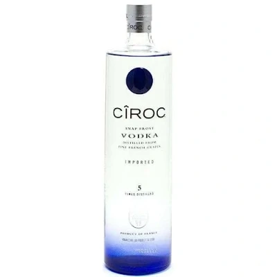 Image of Ciroc Snap Frost Vodka 40% vol 1.75L Premium Made from French Grapes Fresh Citrus Taste Distilled 5 Times Cold Fermentation Sipping 70cl