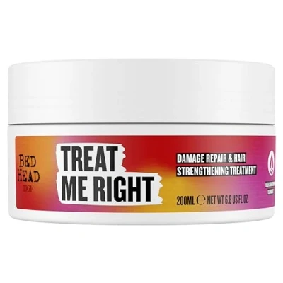 Image of Bed Head by TIGI Treat Me Right Hair Mask Damage Repair and Strengthening Treatment 200ml