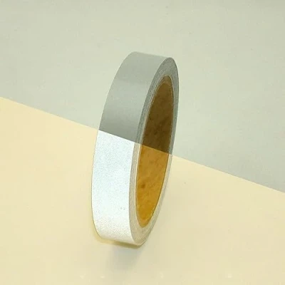 Image of JVCC Engineering Grade Reflective Tape (REF 7): 3/4 in. x 30 ft. (Silver White)