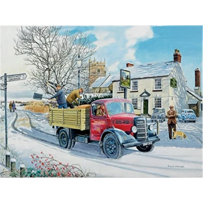 Image of Gritting The Road 1000 Piece Puzzle