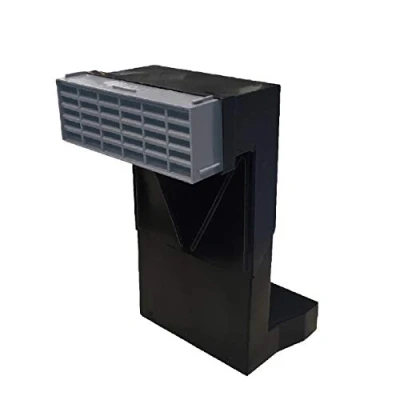 Image of Telescopic Adjustable Underfloor Cavity Wall Vent with Grey Airbrick
