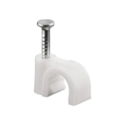 Image of Goobay 17078 cable clip white max. diameter: 6.0 mm