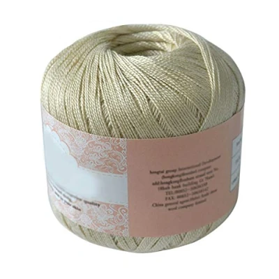 Image of Mercerized Cotton Cord Thread Yarn for Embroidery Crochet Knitting Lace Jewelry 09# geshiglobal